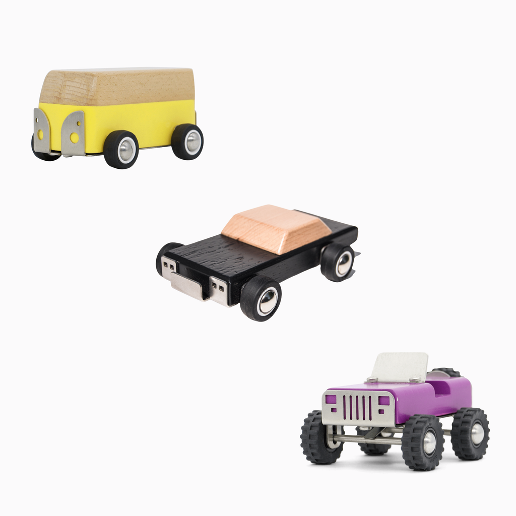 3-Car Set: Brad, Sunshine & Duke