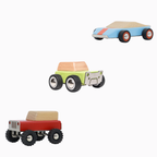 3-Car Set: Tex, Miles & Beany