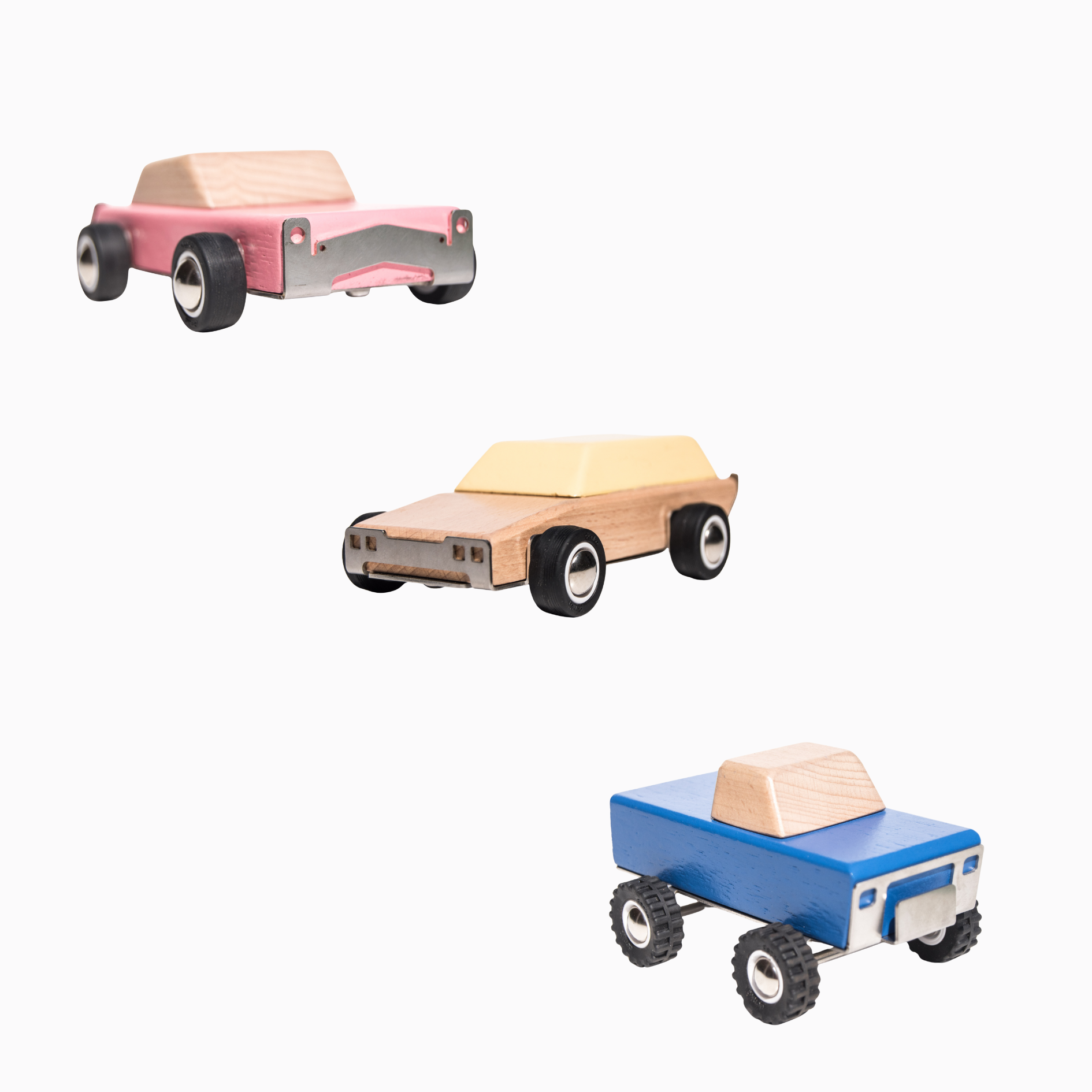 3-Car Set: Wagon, Candy & Jim